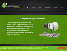 Tablet Screenshot of podkarpacki.net